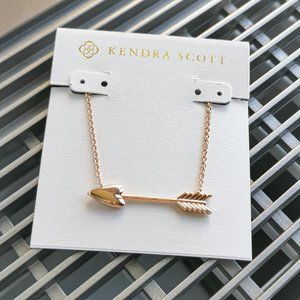 Kendra Scott Zoey Pendant Necklace Rose Gold